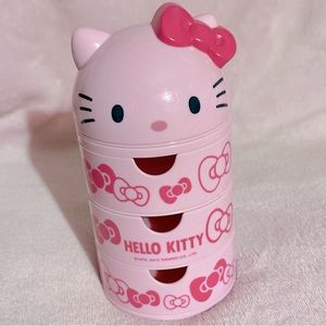 Sanrio Original Pink Hello Kitty Storage Drawer Organizer